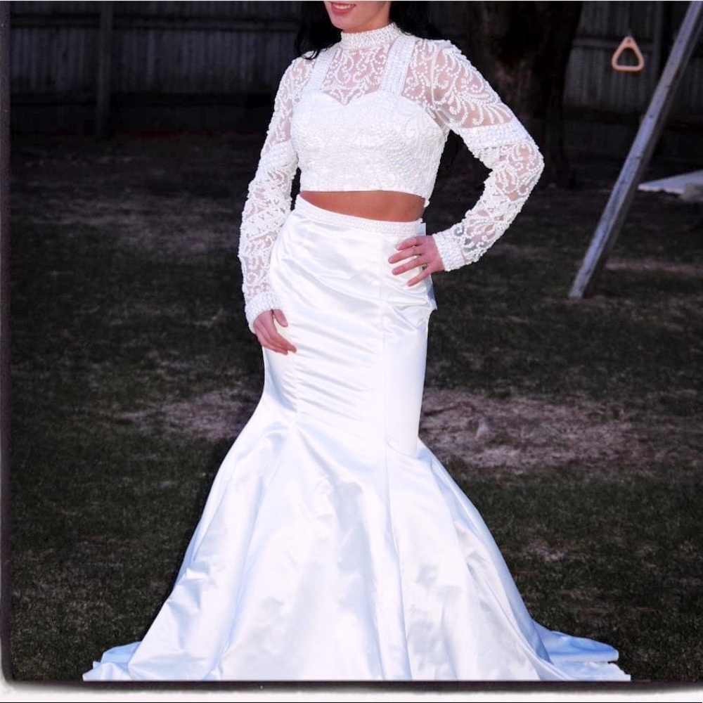 Sherry Hill wedding dress, prom dress